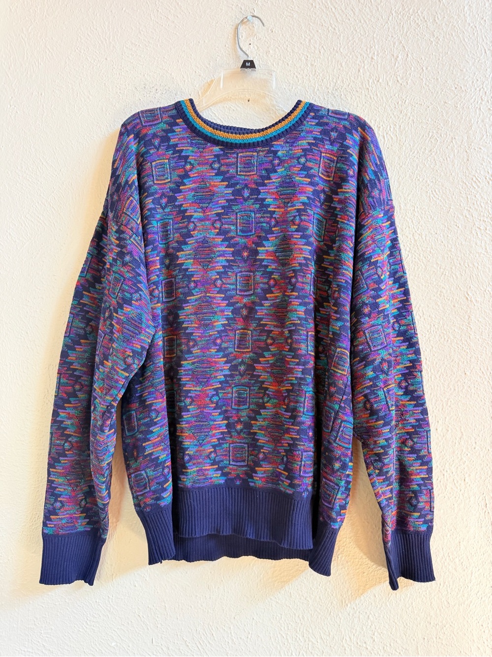 Vintage Tricots St Raphael purple sweater
